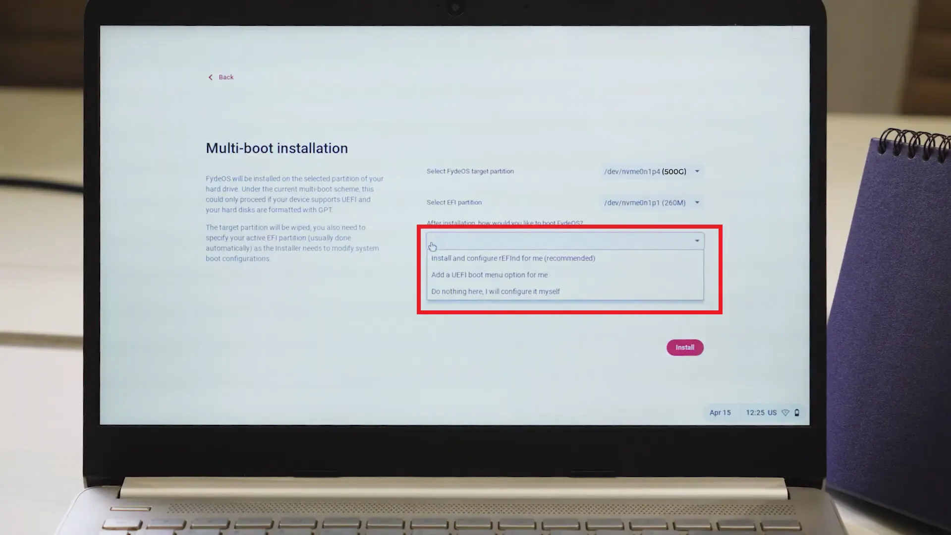18 cara instal apos di laptop